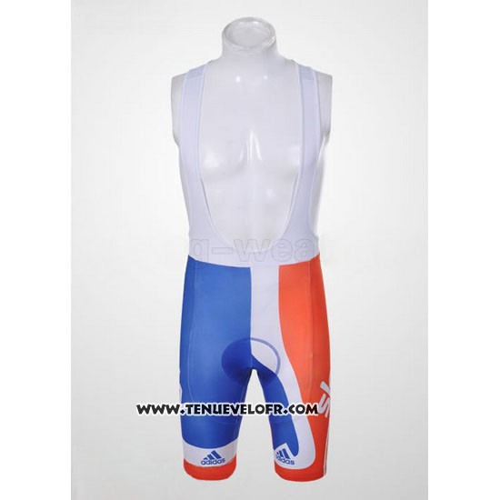 2012 Maillot Ciclismo Sky Champion Regno Unito Orange et Bleu Manches Courtes et Cuissard